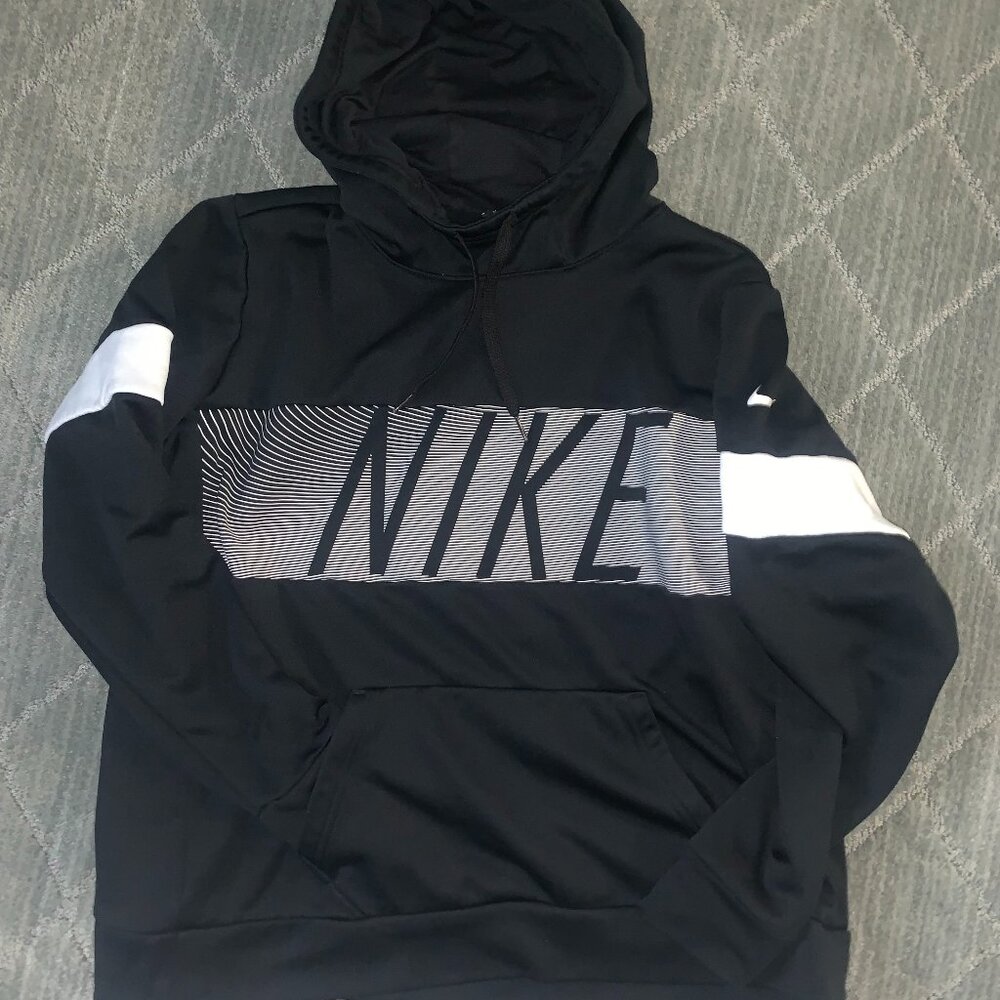 Nike Boys XL black hoodie - like new!